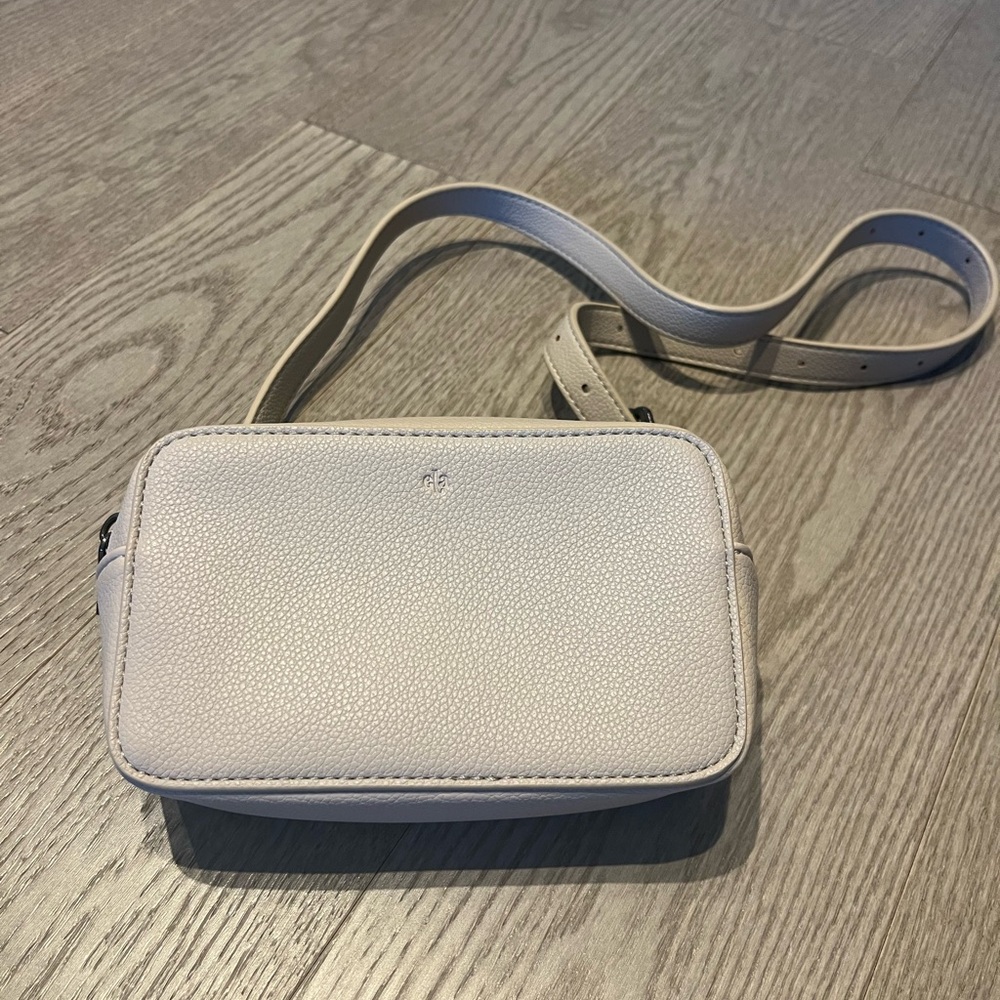 Elegant Cream Crossbody Bag